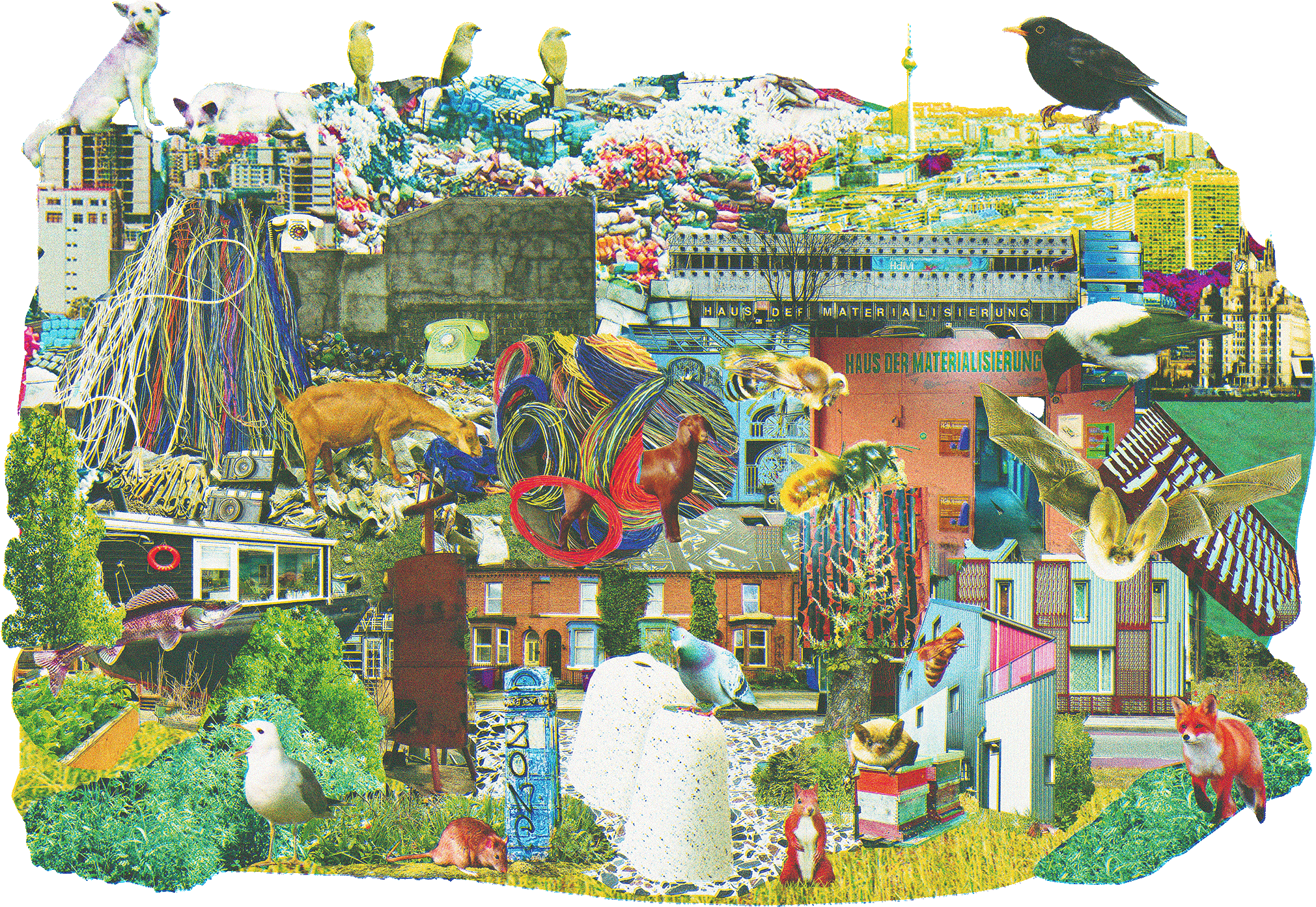 Circular Commons collage